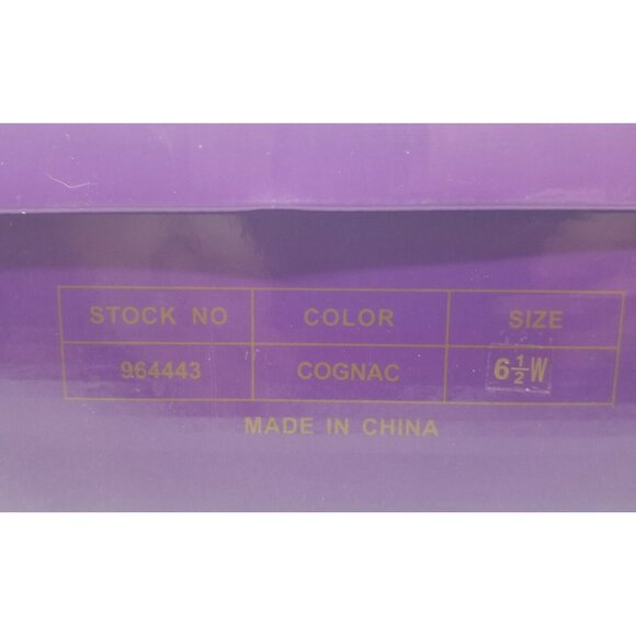 Twiggy London Women Size 6.5W Brown Suede Studded Riveted 9" Ankle Boots 964443 - Picture 10 of 11